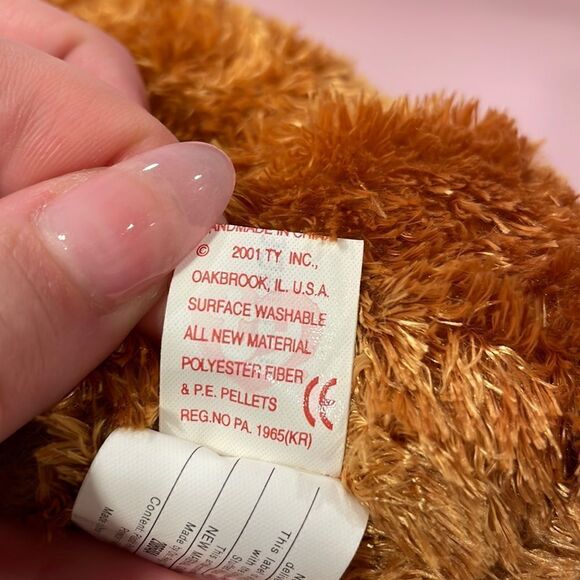 Sequoia the Brown Bear 2001 Ty Original Beanie Baby NWT Excellent Condition - Picture 5 of 8